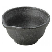 金正陶器 鉄ペーパー 片口盃 28-088-068-wa106 1セット(10個)（直送品）