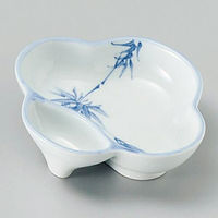 金正陶器 梅型竹仕切鉢 28-095-268-tu 1セット(6個)（直送品）