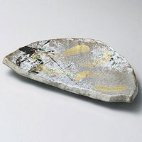 金正陶器 乾山春秋半月前菜皿 28-142-158-ka 1個（直送品）