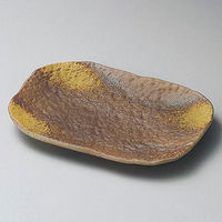 金正陶器 美膳岩焼物皿 28-145-018-ka 1セット(3個)（直送品）