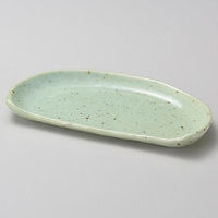 金正陶器 益子均窯半月焼物皿 28-147-088-ka 1セット(3個)（直送品）