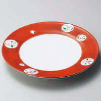 金正陶器 夢楽90丸皿 28-181-058-mi 1個（直送品）