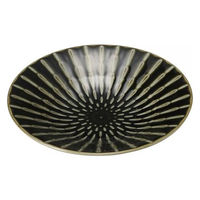 金正陶器 竹林織部20cm皿 28-208-138-a 1セット(6個)（直送品）