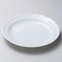 金正陶器 白刷毛青磁タタキ8.0皿 28-208-188-ha 1セット(3個)（直送品）