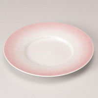 金正陶器 ピンクラスター24cm丸皿 28-209-128-mi 1個（直送品）