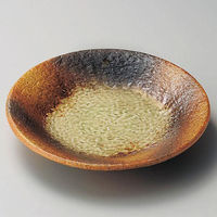 金正陶器 南蛮吹7.5皿 28-209-138-te 1個（直送品）