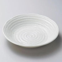 金正陶器 吉祥粉引7.0深皿 28-210-148-ta 1セット(6個)（直送品）