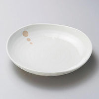 金正陶器 ドット白三角6.0皿 28-211-288-ya 1セット(10個)（直送品）