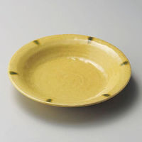 金正陶器 ネオクラフト 黄瀬戸6.0深皿 28-213-128-o 1セット(3個)（直送品）