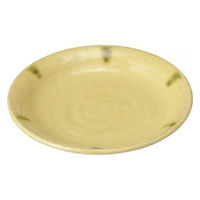 金正陶器 ネオクラフト 黄瀬戸6.0皿 28-213-228-o 1セット(3個)（直送品）