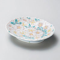 金正陶器 花絵和皿 28-214-068-mi 1個（直送品）