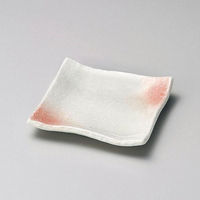 金正陶器 桃山ふぶき正角皿 28-217-208-i 1セット(10個)（直送品）