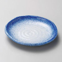 金正陶器 吹墨変形6.0皿 28-220-048-a 1セット(6個)（直送品）
