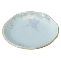 金正陶器 手書きぶどう フルーツ皿 28-220-068-mi 1セット(6個)（直送品）