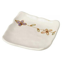 金正陶器 花結角皿 28-220-168-to 1セット(6個)（直送品）