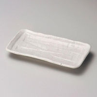 金正陶器 削ぎ型白串皿 28-223-318-ya 1セット(10個)（直送品）