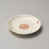 金正陶器 赤絵みのり4.0皿 28-225-048-ho 1セット(3個)（直送品）