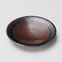 金正陶器 茶色ショコ5.0皿 28-226-188-ho 1セット(10個)（直送品）