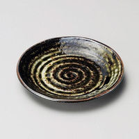 金正陶器 窯炎熊野4.0皿 28-227-108-ne 1セット(10個)（直送品）