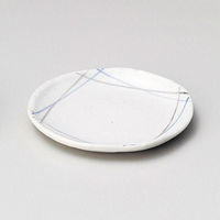 金正陶器 しずか4.0丸皿 28-229-878-ro 1セット(6個)（直送品）