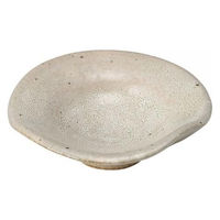 金正陶器 サビ梅花皮ひねり 小皿 28-232-058-ka 1セット(6個)（直送品）