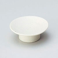 金正陶器 粉引高台小皿 28-232-088-ne 1セット(6個)（直送品）