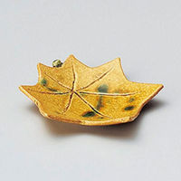 金正陶器 黄瀬戸紅葉皿 28-232-198-i 1セット(6個)（直送品）