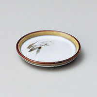 金正陶器 白天目麦 3.5皿 28-232-398-ka 1セット(10個)（直送品）