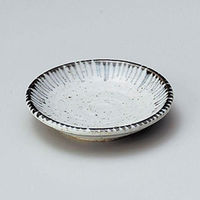 金正陶器 細十草3.0丸皿 28-232-408-ro 1セット(6個)（直送品）