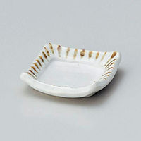 金正陶器 さび十草ミニ角小皿 28-233-348-to 1セット(10個)（直送品）