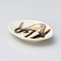 金正陶器 金彩オーバル12cm皿 28-233-468-a 1セット(6個)（直送品）