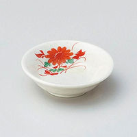 金正陶器 赤絵菊3.0深皿 28-234-348-te 1セット(10個)（直送品）