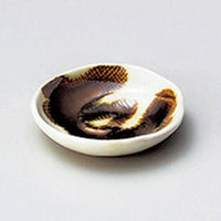 金正陶器 金彩粉引き豆皿 28-234-438-a 1セット(10個)（直送品）