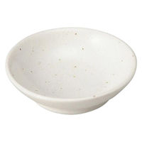 金正陶器 白粉引こつぶ小皿 28-235-088-ho 1セット(10個)（直送品）