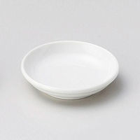 金正陶器 白2.8玉渕皿 28-235-448-ha 1セット(10個)（直送品）