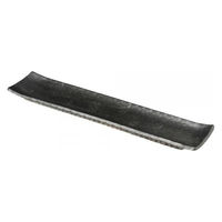 金正陶器 黒砂 手造り 70cm ロング皿 28-237-018-su 1個（直送品）