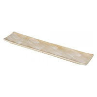 金正陶器 志野釉 手造り 70cm ロング皿 28-237-028-su 1個（直送品）