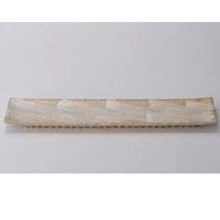 金正陶器 志野釉 手造り 14号 細前菜皿 28-238-098-su 1個（直送品）