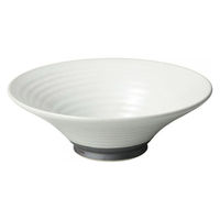 金正陶器 白うのふ 反高台10.0尺鉢 28-245-088-yu 1個（直送品）