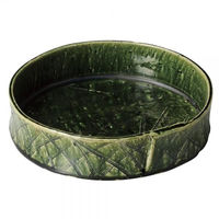 金正陶器 織部草文包型8.0盛鉢 28-254-038-ka 1個（直送品）