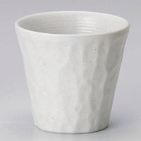 金正陶器 白伊賀マット焼酎カップ 28-281-338-ka 1セット(10個)（直送品）