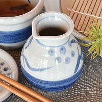 金正陶器 邸部風花紋玉1号 そば徳利 28-303-278-ka 1セット(6個)（直送品）