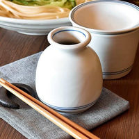 金正陶器 呉須線1号 徳利 28-303-338-ka 1セット(6個)（直送品）