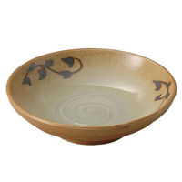 金正陶器 曙唐草 7.5麺皿 28-308-128-yu 1セット(3個)（直送品）