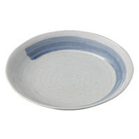 金正陶器 青刷毛7.0皿 28-309-178-a 1セット(3個)（直送品）