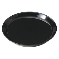 金正陶器 黒 洋風プレート 28-313-198-to 1セット(3個)（直送品）