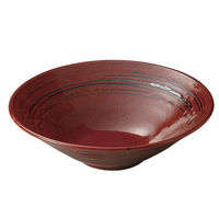 金正陶器 赤天目流 8.0反丼 28-316-048-tu 1個（直送品）