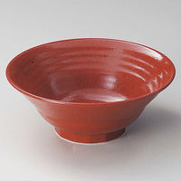 金正陶器 赤柚子 六兵衛 8.0丼 28-316-068-wa51 1個（直送品）