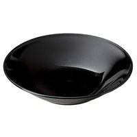 金正陶器 黒 22.0皿 28-313-138-to 1セット(3個)（直送品）