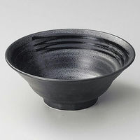 金正陶器 黒御影 内黒刷毛 六兵衛 8.0丼 28-316-148-wa51 1個（直送品）